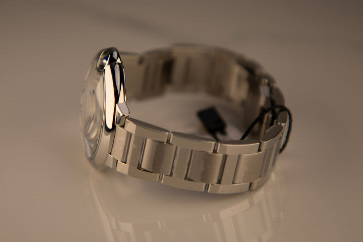 Cartier Ballon Bleu 40 mm Steel Silver Dial Bracelet WSBB0040 - WATCHXNYC