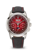 Patek Phillippe Grand Complications Chronograph 41mm Red Dial Platinum Fabric Strap 5270P-017