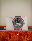 Breguet Tradition 40 mm Black Dial 18k Rose Gold Black Leather Strap 7057BR/G9/9W6 - WATCHXNYC