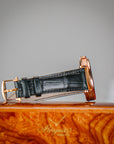 Breguet Tradition 40 mm Black Dial 18k Rose Gold Black Leather Strap 7057BR/G9/9W6 - WATCHXNYC