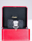 Cartier Santos 41.9 mm x 35.1 mm Medium Steel Silver Dial Bracelet WSSA0029 - WATCHXNYC