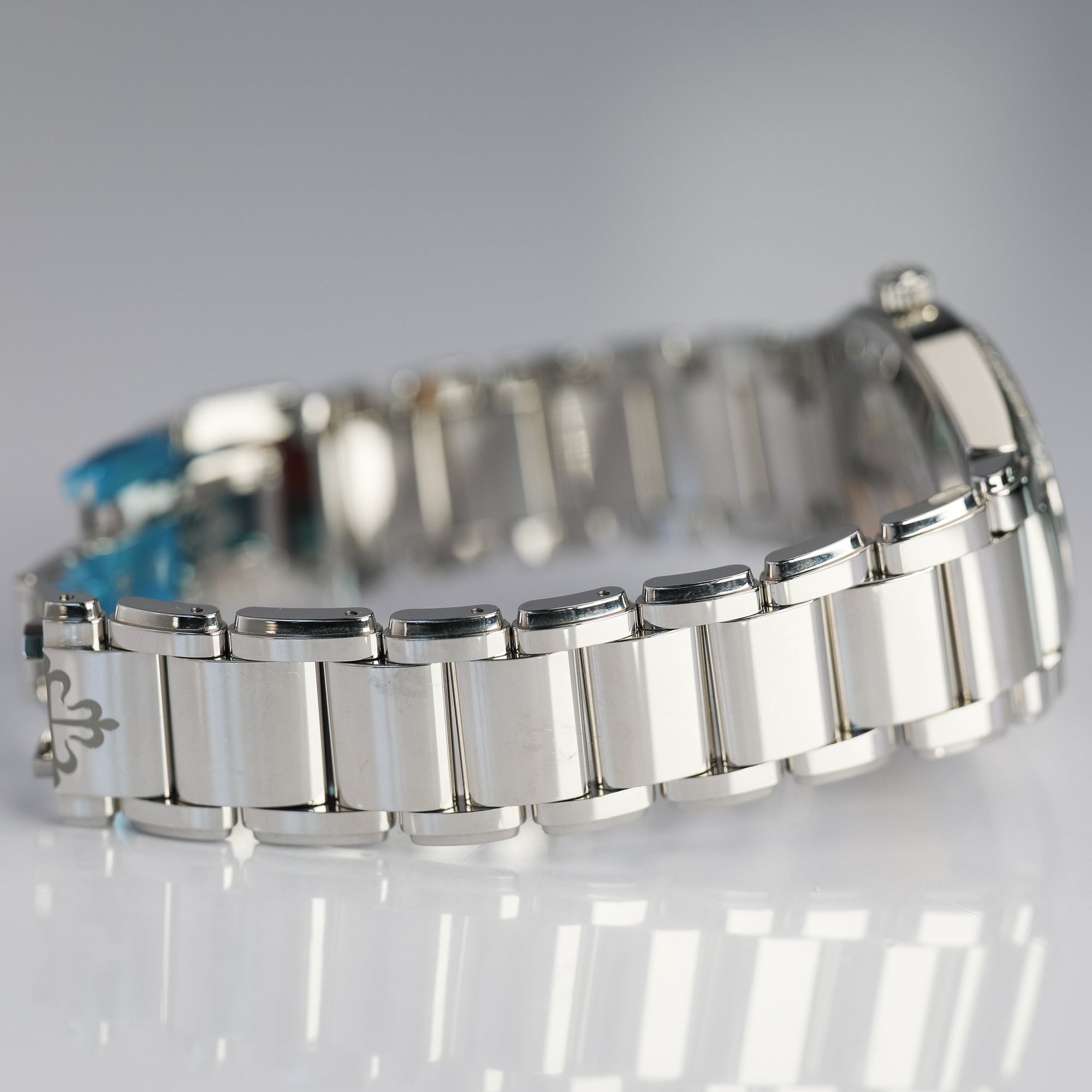 Patek Philippe Twenty~4 36 mm Blue Dial with Diamonds Stainless Steel Bracelet 7300/1200A-001 - WATCHXNYC