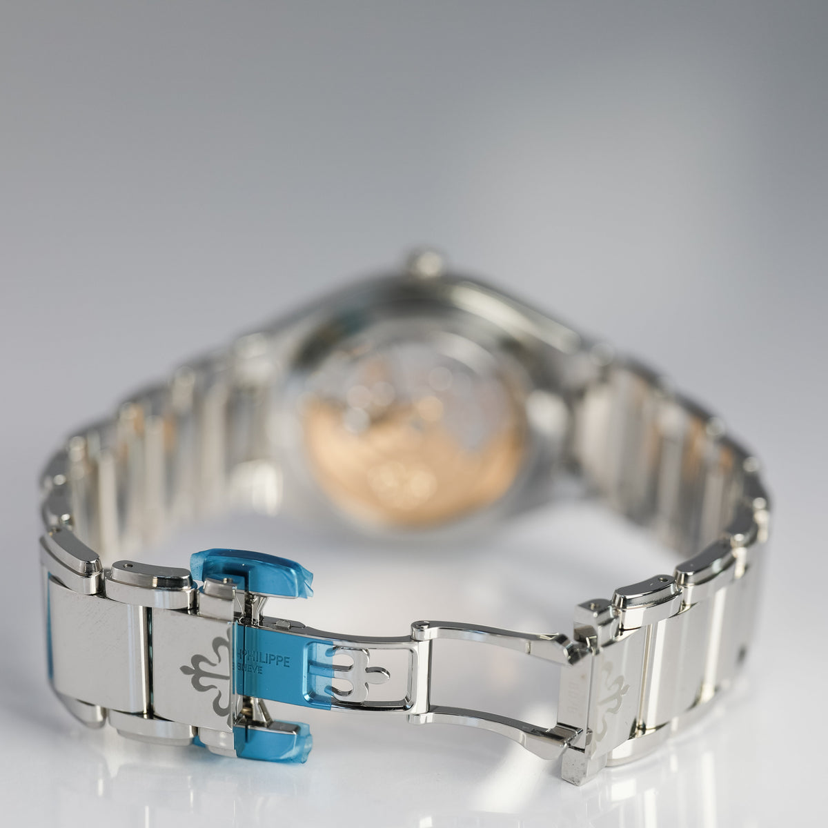 Patek Philippe Twenty~4 36 mm Blue Dial with Diamonds Stainless Steel Bracelet 7300/1200A-001 - WATCHXNYC