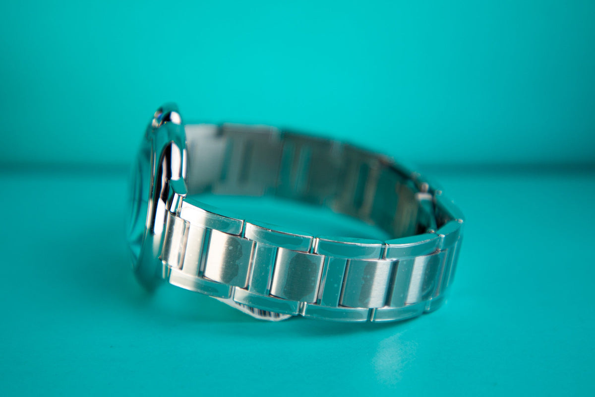 Cartier Ballon Bleu 40 mm Steel Blue Sunray Dial Steel Bracelet WSBB0061 - WATCHXNYC