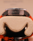 Hermes Clipper Diver Chronograph Grey Automatic Winding 42mm Orange Rubber Bracelet CP.2941 - WATCHXNYC