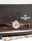 Patek Philippe Grand Complications 40 mm Salmon Dial White Gold   Leather Strap 5320G-011 - WATCHXNYC