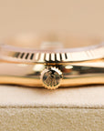 Rolex Day-Date 36 36 mm Champagne-Colour Dial 18k Yellow Gold President Bracelet 128238-0045 - WATCHXNYC