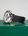 Rolex Cosmograph Daytona 40 mm Steel and Bright Black  Dial 18 kt White Gold Oysterflex Bracelet 126519ln-0006 - WATCHXNYC