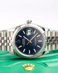 2024 Rolex Datejust 36mm Blue Motif 126234 - WATCHXNYC