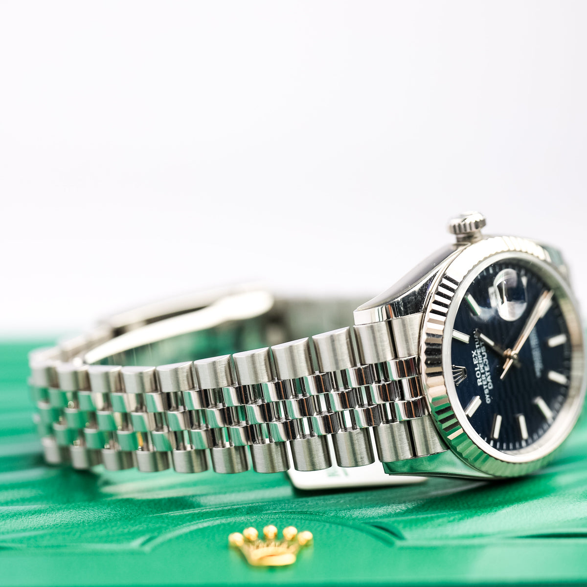 2024 Rolex Datejust 36mm Blue Motif 126234 - WATCHXNYC