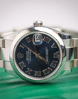 ROLEX DATEJUST 31 MM BRIGHT BLUE DIAL OYSTERSTEEL OYSTER BRACELET 278240 - WATCHXNYC