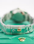 ROLEX DATEJUST 31 MM BRIGHT BLUE DIAL OYSTERSTEEL OYSTER BRACELET 278240 - WATCHXNYC
