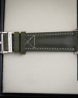 Patek Philippe Complications Calatrava Green Dial White Gold Case Green Strap 42 mm 5924G-010 - WATCHXNYC