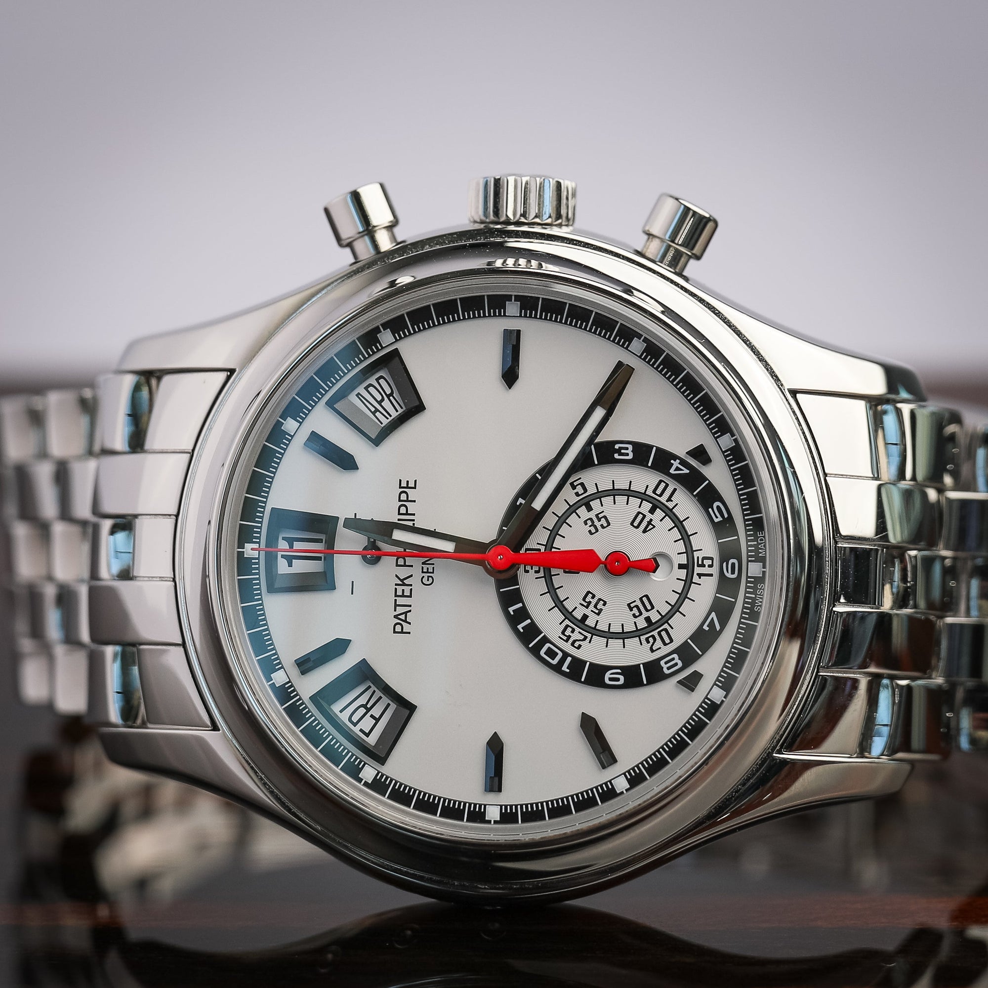 Patek Philippe Annual Calendar Chronograph 5960/1A-001 - WATCHXNYC