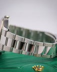 Rolex Datejust Grey Diamond Dial Steel 41mm Oyster 126334 - WATCHXNYC
