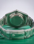 Rolex Datejust Grey Diamond Dial Steel 41mm Oyster 126334 - WATCHXNYC
