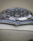 Rolex Datejust 41 41 mm Bright blue Dial White Rolesor Oyster bracelet 126334-0001 - WATCHXNYC