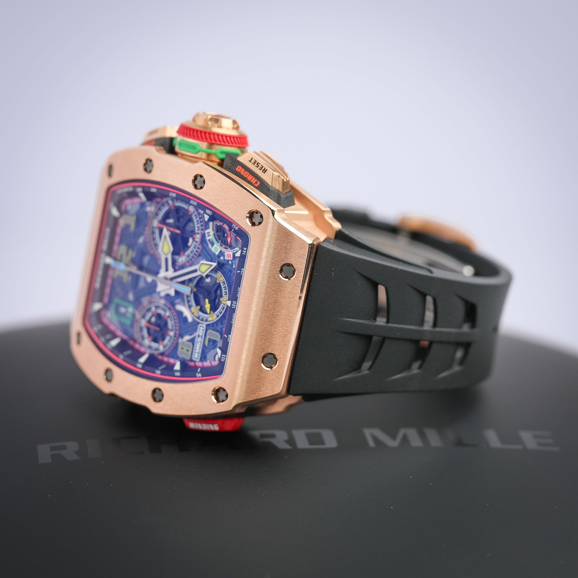 Richard Mille RM65-01 Split Seconds Chronograph Rubber Strap - WATCHXNYC