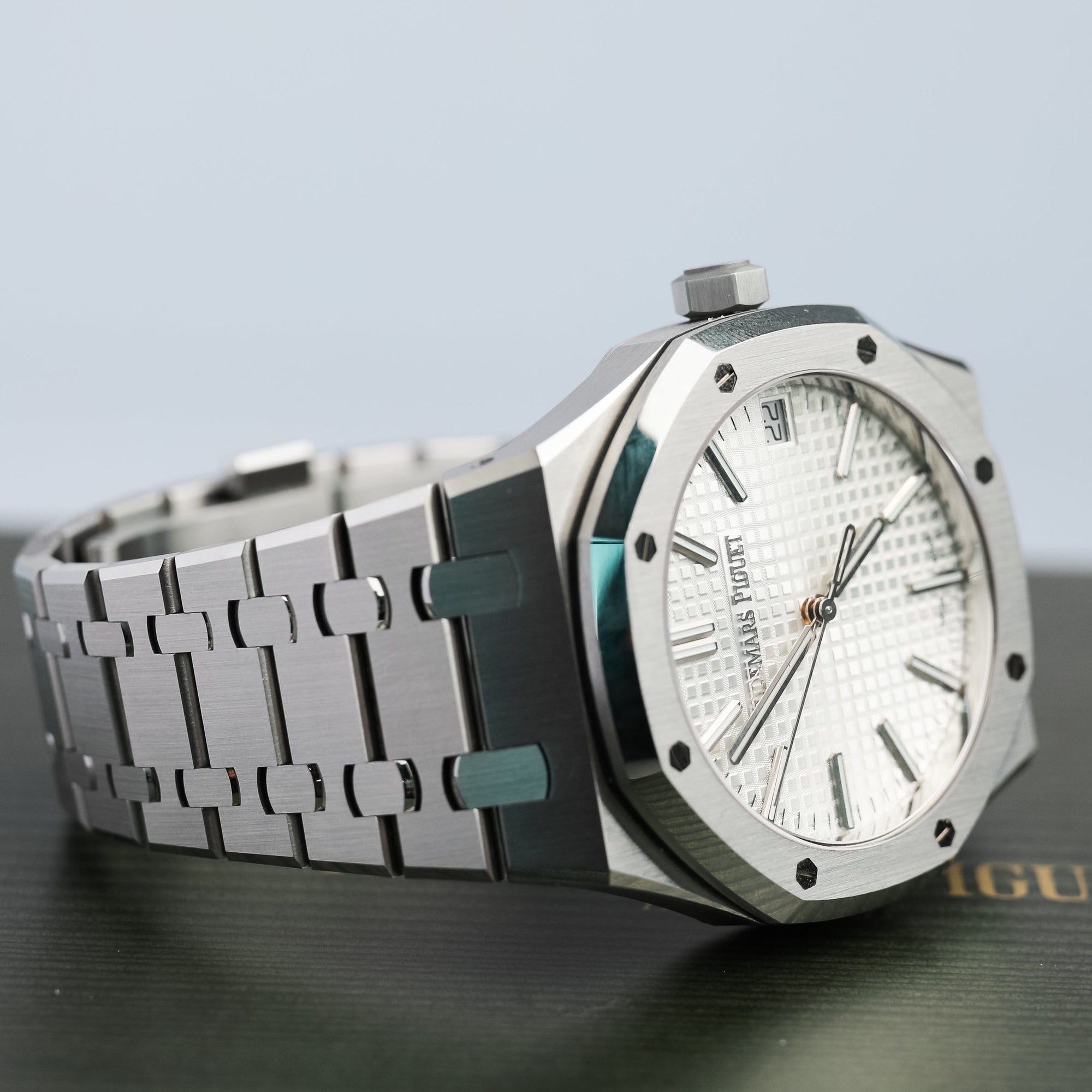 Audemars Piguet Royal Oak 41mm White Dial 15500ST - WATCHXNYC