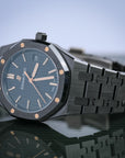 2022 Audemars Piguet Royal Oak Black Ceramic 77350CE 34mm - WATCHXNYC