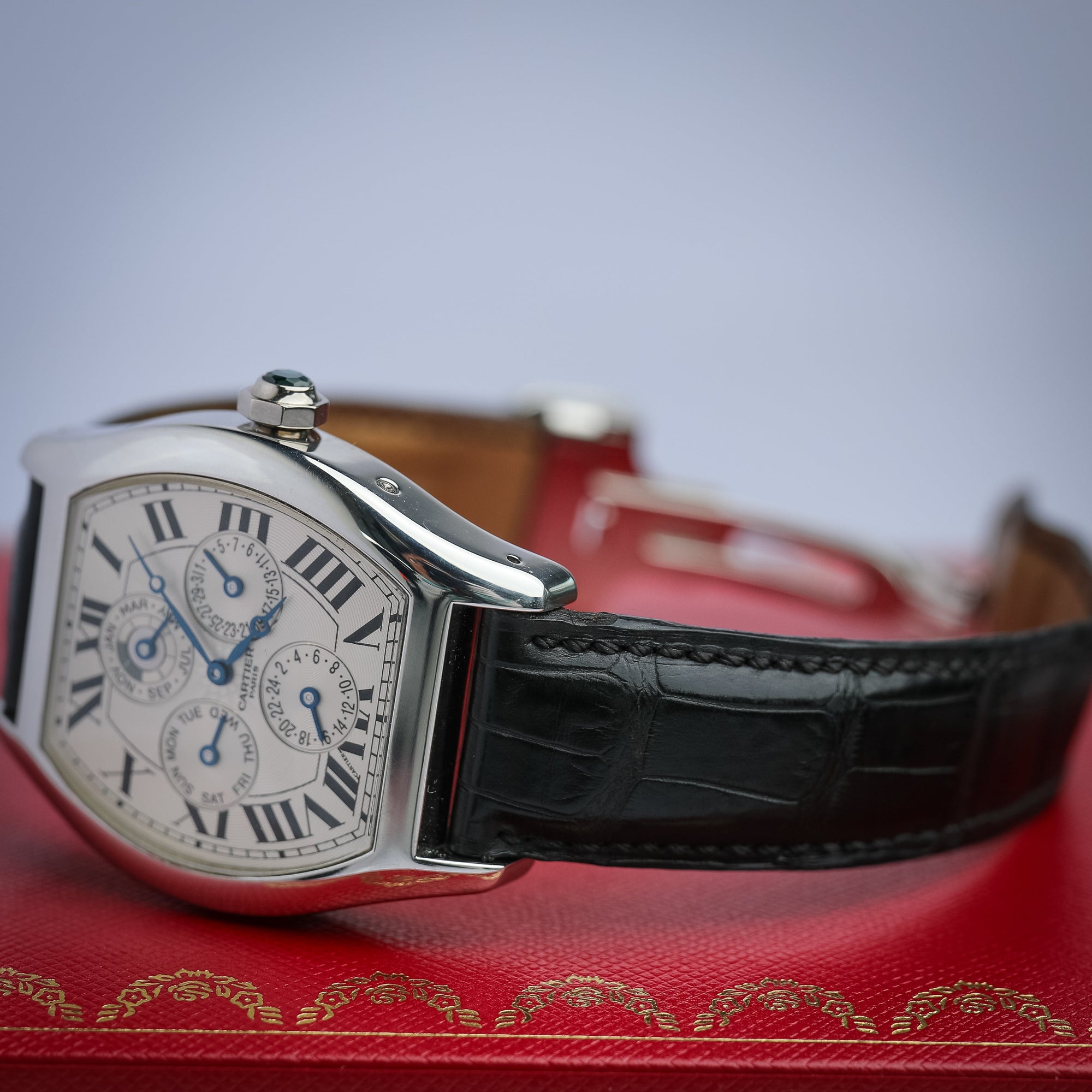 Cartier Tortue Perpetual Calendar W1540551 - WATCHXNYC