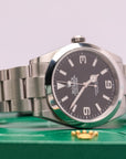 Rolex Explorer Black Stainless Steel 224270 40mm - WATCHXNYC