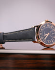 Patek Philippe Complications Blue Dial Rose Gold Case   Blue Strap 42 mm 5224R-001 - WATCHXNYC