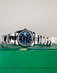 Rolex Datejust 36 36mm Bright Blue  Dial Oystersteel and White Gold Oyster Bracelet 126234-0018 - WATCHXNYC