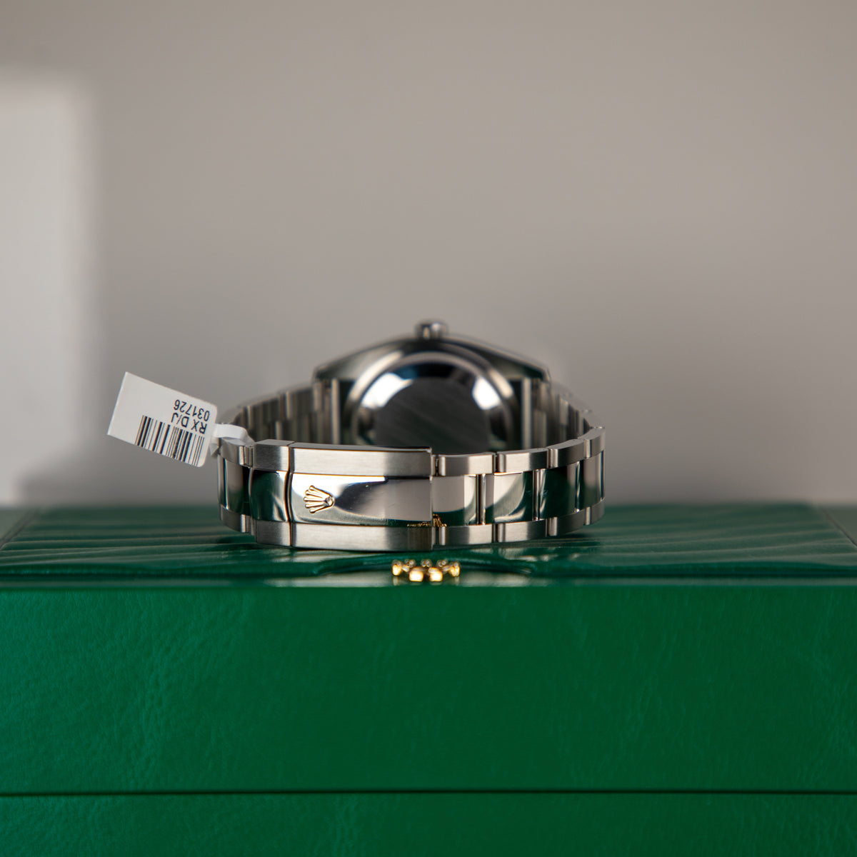 Rolex Datejust 36 36mm Bright Blue  Dial Oystersteel and White Gold Oyster Bracelet 126234-0018 - WATCHXNYC