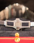 Cartier Santos 41.9 mm x 35.1 mm Medium Steel Silver Dial Bracelet WSSA0029 - WATCHXNYC