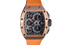 Richard Mille RM72-01 Automatic Winding Lifestyle Flyback Chronograph 38.40 mm x 47.34 mm Transparent Dial 18k Rose Gold and Ceramic Rubber Strap