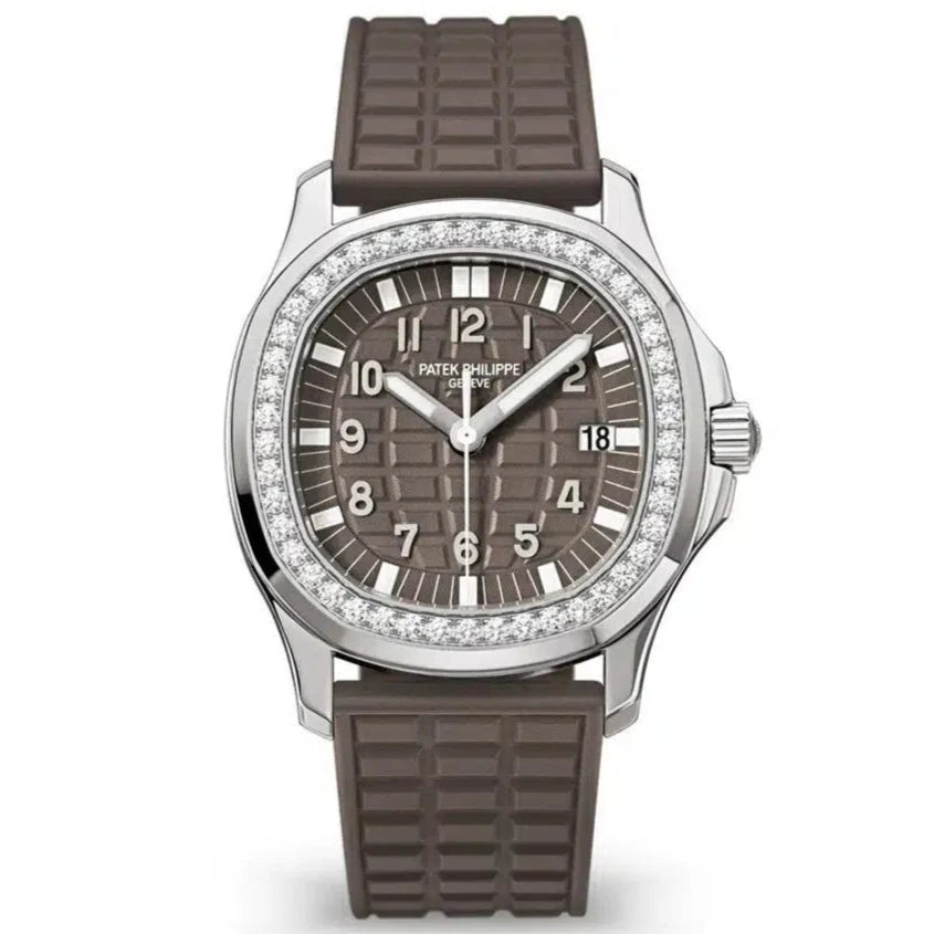 Patek Philippe 5067A-023 Aquanaut 35mm Brown Dial Stainless Steel - WATCHXNYC