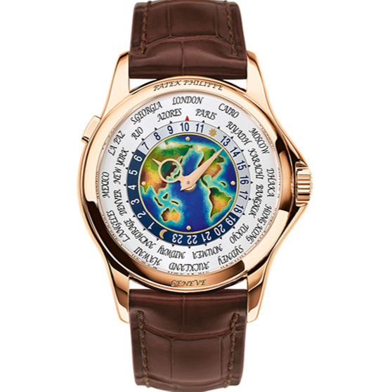 Patek Philippe 5131R-010 Complications 40mm World Dial Rose Gold - WATCHXNYC