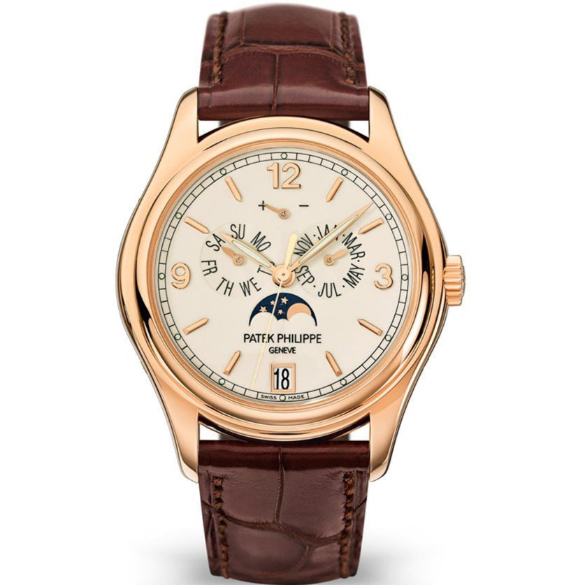 Patek Philippe 5146R-001 Complications 39mm Cream Dial Rose Gold - WATCHXNYC