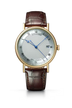 Breguet Classique 5177  Silver Dial 18K Yellow Gold Brown Alligator Leather Strap 38 mm 5177BA/15/9V6