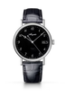 Breguet Classique 5177 Black Dial Platinum Black Alligator Leather Strap 38 mm 5177PT/2N/9V601