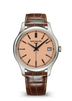 Patek Philippe Calatrava Rose Dial White Gold Leather Strap 39 mm 5227G-015