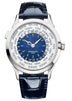 Patek Philippe World Time New York Complications 38.5mm Blue Dial White Gold 5230G-010