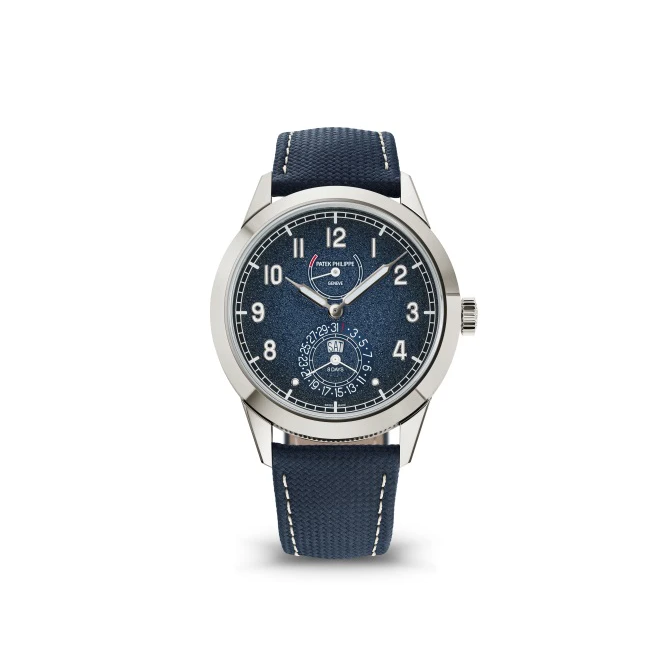 Patek Philippe Complications 41mm Blue Dial White Gold 5328G-001 - WATCHXNYC