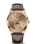 Patek Philippe Complications Beige Dial Rose Gold Leather Strap 38.5 mm 5396R-016 - WATCHXNYC