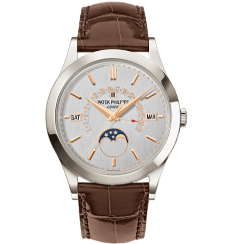Patek Philippe 5496P-015 Grand Complications 39.5mm Ivory Dial Platinum - WATCHXNYC