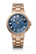 Breguet Marine 5517 Blue Dial 18K Rose Gold Bracelet 40 mm 5517BR/Y2/RZ0