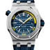 Audemars Piguet Royal Oak Offshore 42mm Blue & Stainless Steel Dial Blue Strap 15710ST.OO.A027CA.01