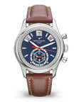 Patek Philippe Annual Calendar Complications 40.5mm Blue Opaline Dial Stainless Steel 5960/01G-001 - WATCHXNYC