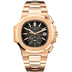 Patek Philippe 5980/1R-001 Nautilus 40.5mm Black Gradient Dial Rose Gold