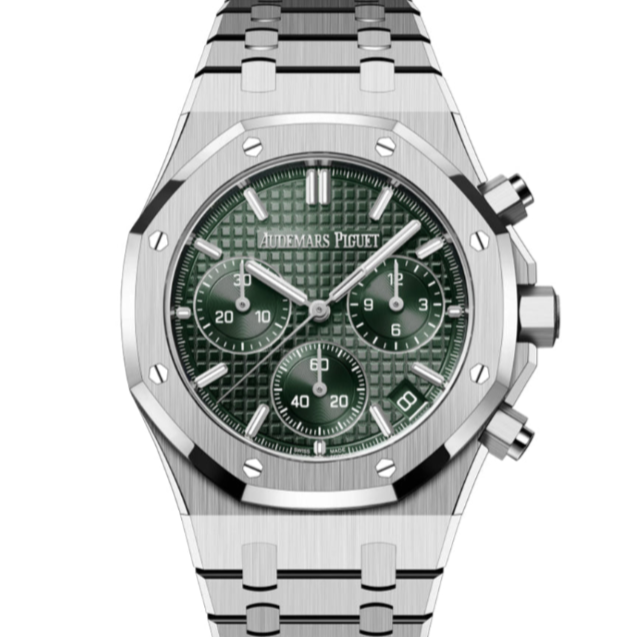 Audemars Piguet Royal Oak 41mm Khaki Green Dial Stainless Steel 26240ST.OO.1320ST.04 - WATCHXNYC