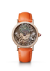 Breguet Tradition 7038 Natural Tahitian Mother-of-Pearl Dial 18K Rose Gold Orange Calfskin Strap 37 mm 7038BR/CT/3V6 D00D