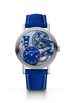 Breguet Tradition Tourbillon 7047 Blue Dial Platinum Blue Rubber Strap 41 mm 7047PT/YY/5ZU SL