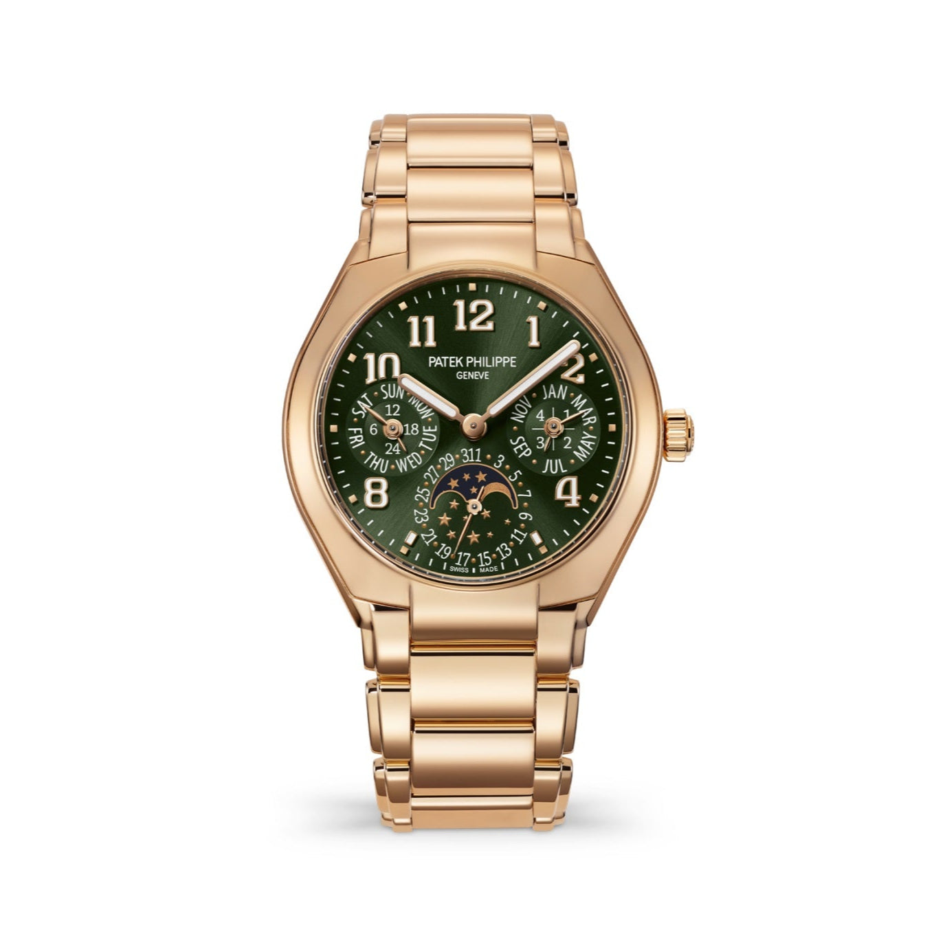 Patek Philippe Twenty~4 36mm Olive Green Dial Rose Gold 7340-1R-010 - WATCHXNYC