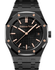 Audemars Piguet Royal Oak 34mm Black Dial Black Ceramic 77350CE.OO.1266CE.01.A - WATCHXNYC